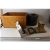 Image 1 : Amerock-Style Bathroom Fixtures, (4) Small Inner Tubes, Bird Feeder, Telephone Signalling Device, Ap