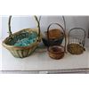 Image 1 : (4) Easter/Decorative Baskets
