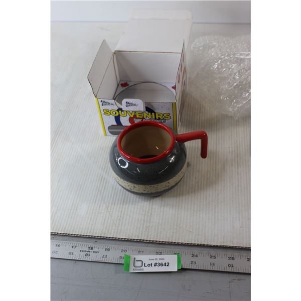 Curling Rock Coffee Mug