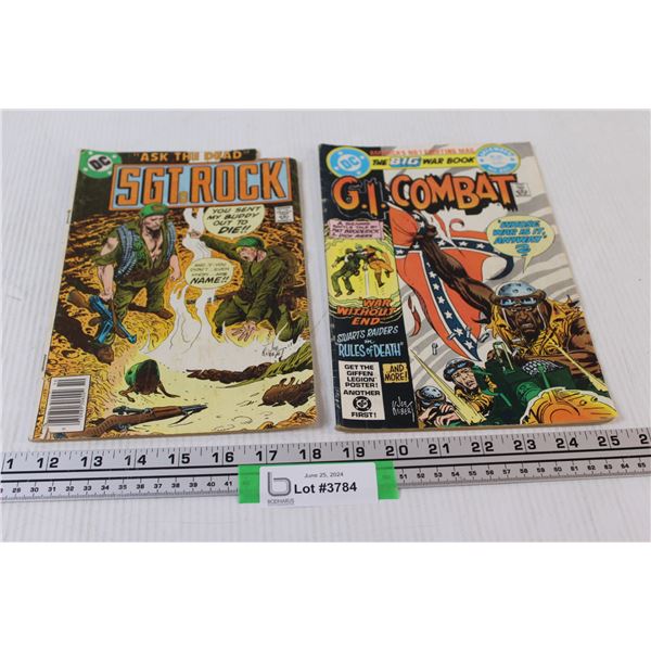 (2) Comic Books: Sgt. Rock & G.I. Combat