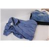 Image 5 : Clothes Lot: Jeans (Size 34), Shorts (Size 32), Button Up Shirt (Size 17.5)