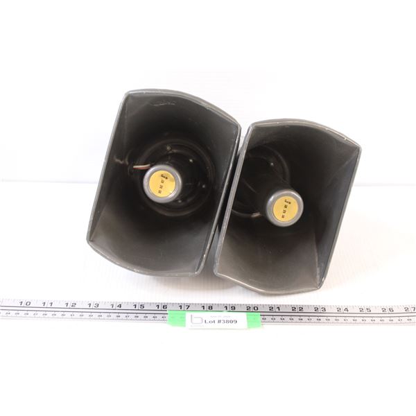 (2) Jana 12Watt Reflex Speakers - Untested, As Is