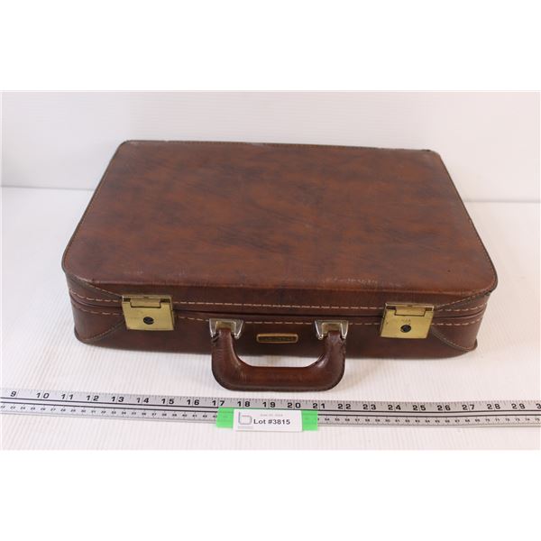 Holiday Leather Business Briefcase - 18"x13"