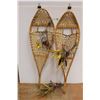 Image 1 : *Wooden Snowshoes w/Decor - 47" Long