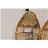 Image 2 : *Wooden Snowshoes w/Decor - 47" Long