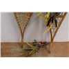 Image 3 : *Wooden Snowshoes w/Decor - 47" Long
