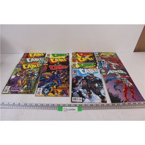 (12) Comic Books: (10) Cable Comics (2) Will to Power