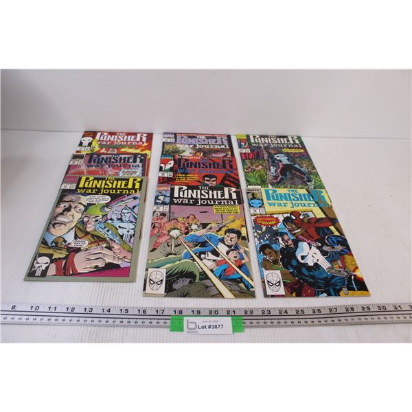 (8) Comic Books: The Punisher War Journal Editions