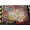 Image 2 : (2) Jurassic Park 3 Reel Coins Collection - NIB