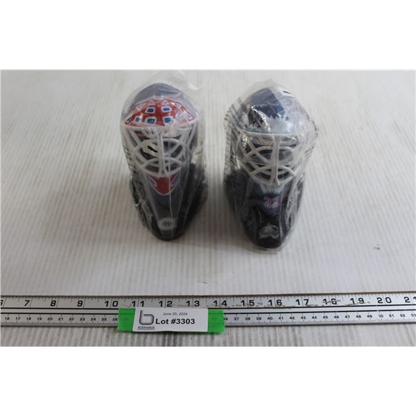 (2) 96 McDonald's Goalie Masks - Roy, Thibault