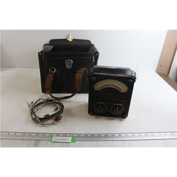 Universal AVOmeter with Case - As Is, Untested