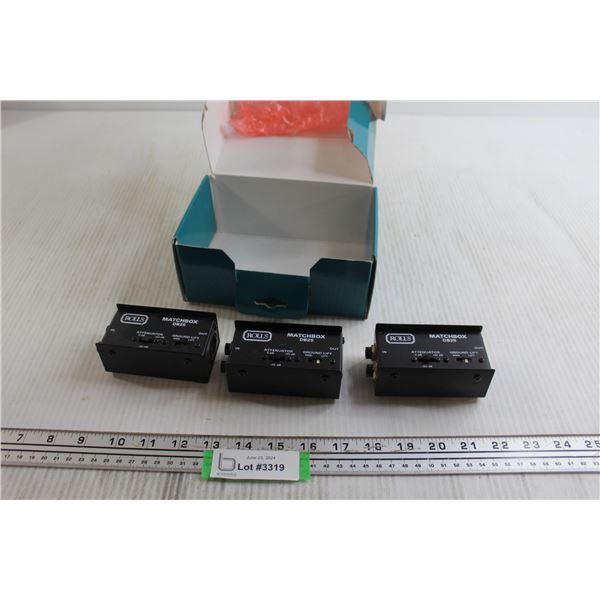 (3) Rolls Matchbox DB25