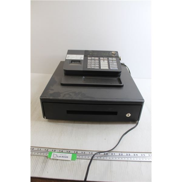 Casio Electronic Cash Register - Turns On
