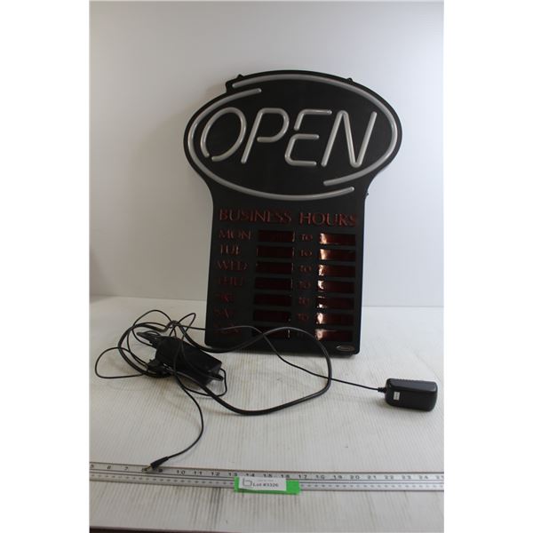 Open Store Sign - Untested