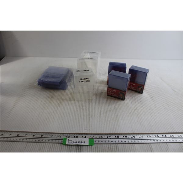 Trading Card Boxes and Sleeves