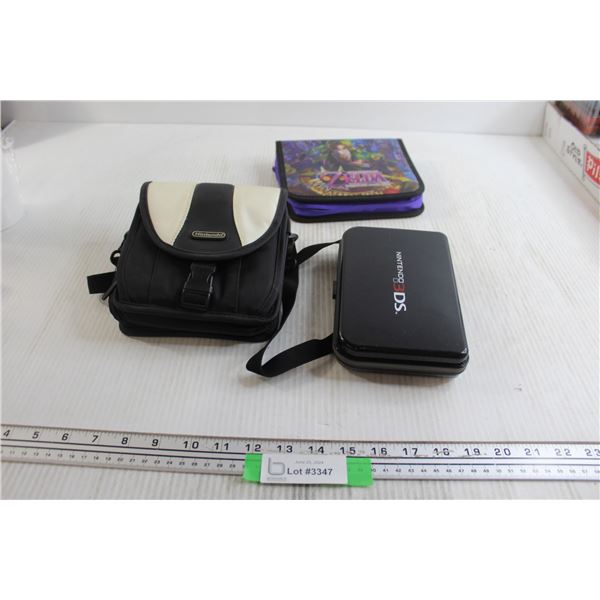 (3) Nintendo Cases - DS, 3DS