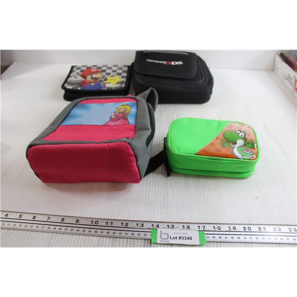 (4) Nintendo Bags/Cases - 3DS, DS