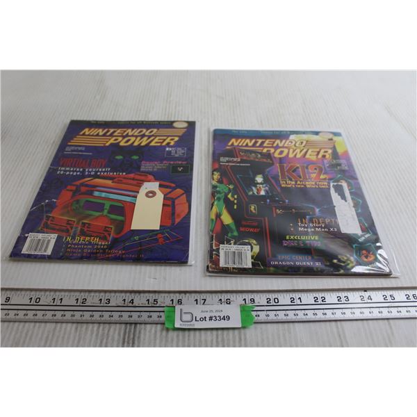 (2) Nintendo Power Magazines