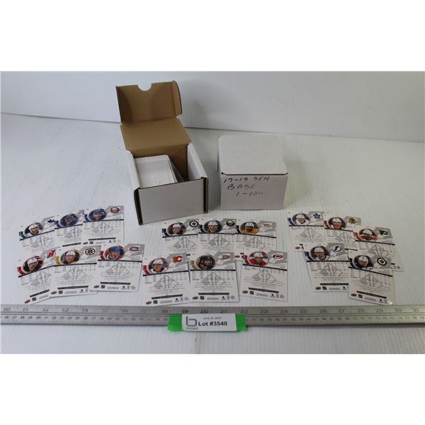 (2 Sets) Hockey Cards - 2017-18 Base Set (1 - 100)