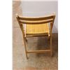 Image 3 : *(2) Oak Folding Chairs