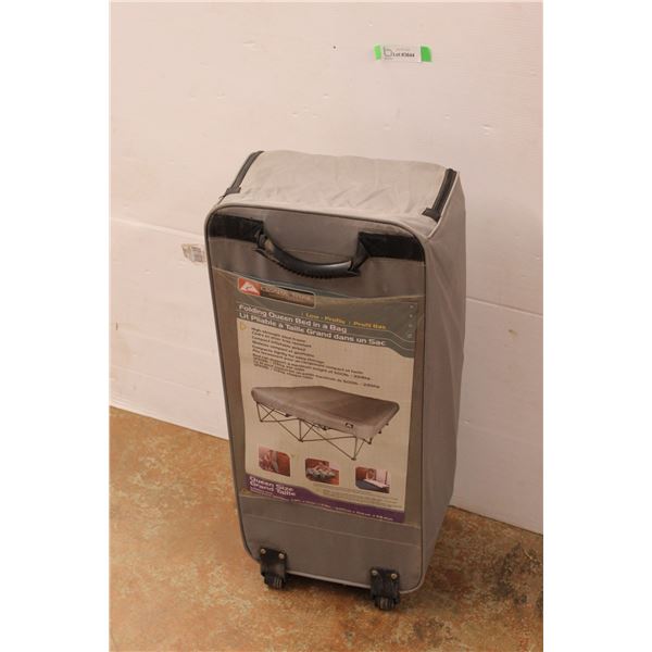 *Folding Queen Bed in Bag - Slow Leak in Mattress