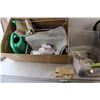 Image 1 : Watering Can, Assorted Batteries, (2) Bath Mats, Misc.