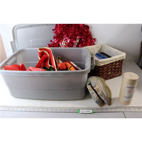 Assorted Envelopes, Valentines Day Heart, Christmas Decorations, Misc.