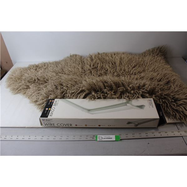 Wire Cover & Rug
