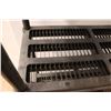 Image 2 : 4 Tier Plastic Shelving Unit - 54 1/2" x 17 1/2" x 35 1/2"