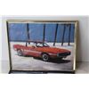 Image 2 : (6) Pictures of Cars in Frames - All 8" x 10"