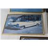 Image 4 : (5) Pictures of Cars in Frames - All 8" x 10"