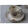 Image 3 : (5) Tea Cup & Saucer Sets - Royal Albert, Alfred Meakin