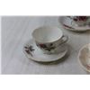 Image 4 : (5) Tea Cup & Saucer Sets - Duchess, Rosina
