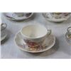 Image 5 : (5) Tea Cup & Saucer Sets - Duchess, Rosina
