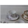 Image 3 : (5) Tea Cup & Saucer Sets - Royal Mayfair, Royal Albert