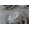 Image 10 : (5) Tea Cup & Saucer Sets - Crstle China, Westville