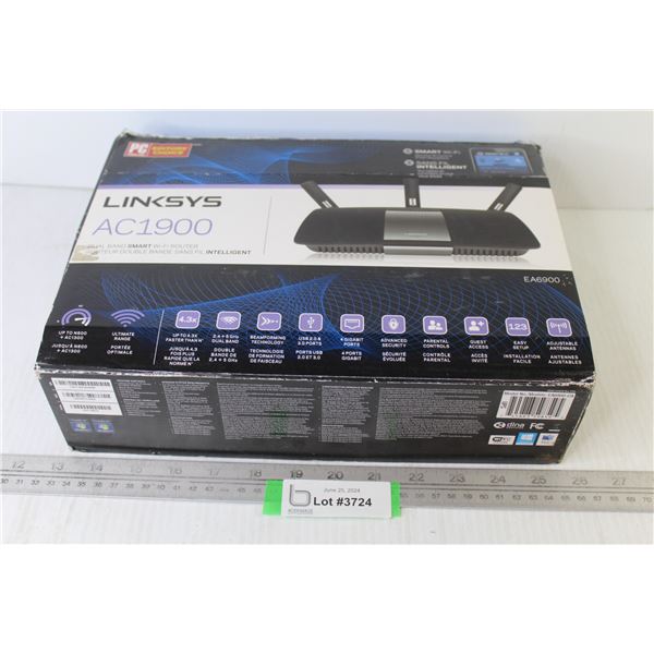 Linksys AC1900 - Smart Wi-Fi Router (untested)