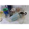 Image 2 : Assorted Cups - Glasses - Misc. Items