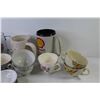 Image 2 : Assorted Cups - Glasses - Plates - Misc. Items