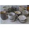 Image 3 : Assorted Cups - Glasses - Plates - Misc. Items