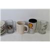 Image 4 : Assorted Cups - Glasses - Plates - Misc. Items