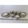 Image 1 : Matching Dish Set - B0wls - Cups - Plates - Creamer & Sugar Bowl (incomplete)