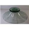 Image 3 : Large Green Glass Dish (19" wide)