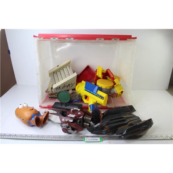 GSC Storage Box of Assorted Toys