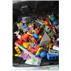 Image 3 : *Plastic Tote w/Large Assortment of Small Toys