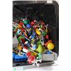 Image 4 : *Plastic Tote w/Large Assortment of Small Toys