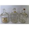 Image 3 : (3) Large Vintage Wine Bottles