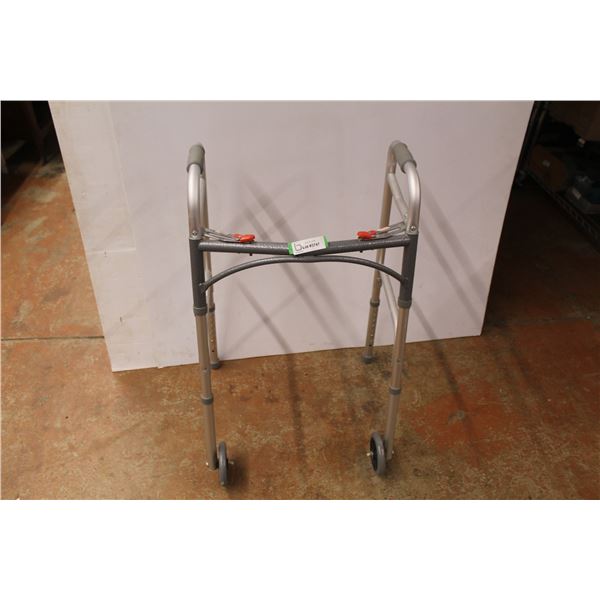 *Folding Walker w/2 Wheels