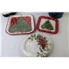 Image 3 : Ceramic Santa Cookie Jar - Tin Containers - Paper Plates - Tin Container