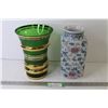 Image 1 : (2) Vases (10" Tall)